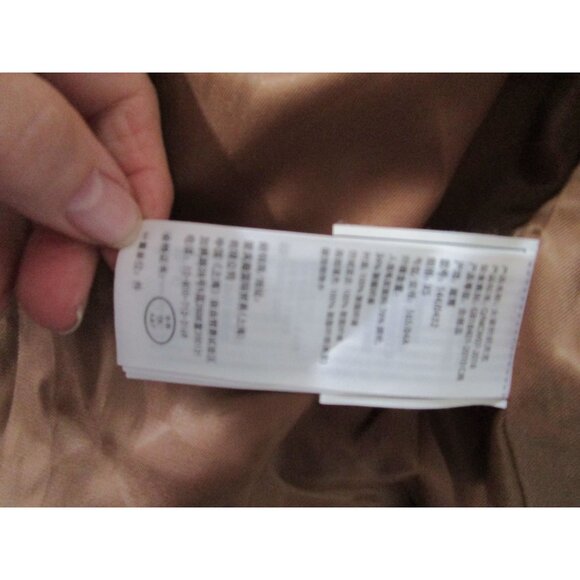 Abercrombie and Fitch XS Faux Fur Jacket In Rust Brown GUC - Picture 7 of 16